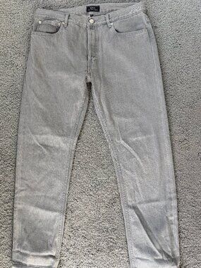 A.P.C. Petit New Standard Grey Redline Selvedge Jeans Men's 32 - Excellent Cond.